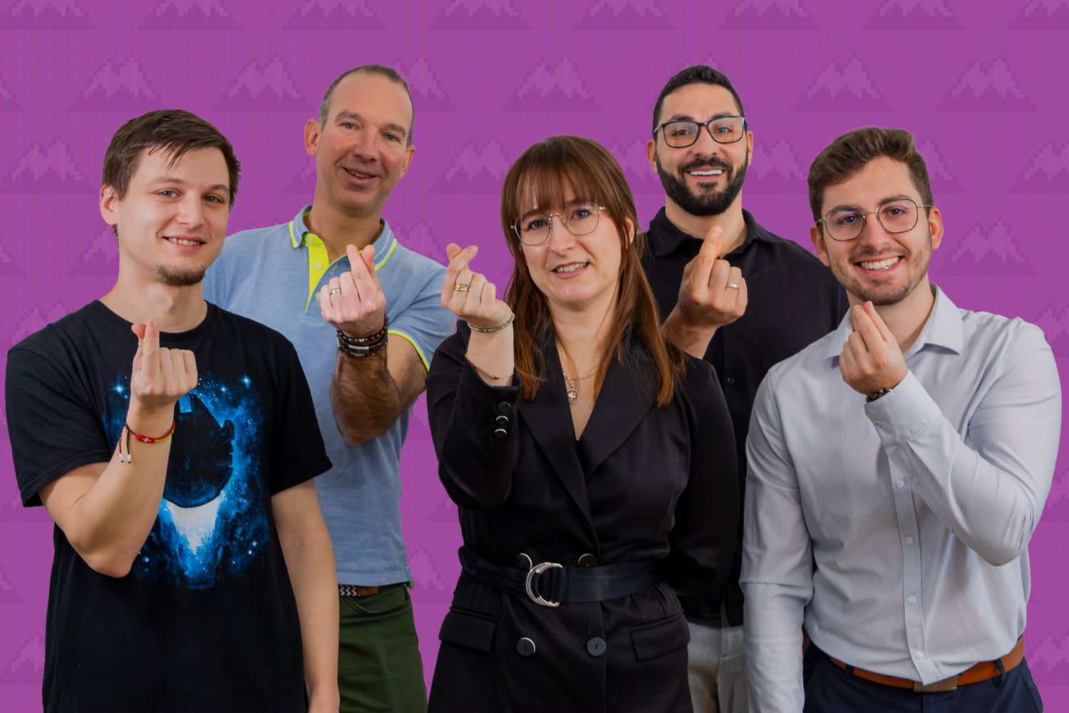 Photo de groupe de l'agence Versant Web Communication