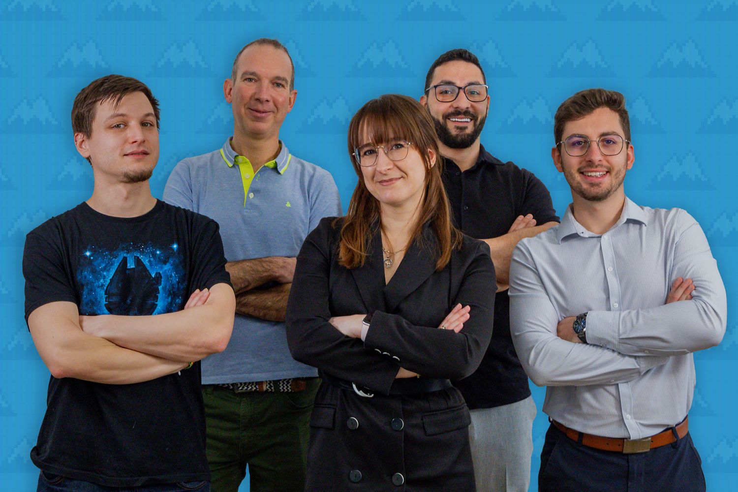 Photo de groupe de l'agence Versant Web Communication